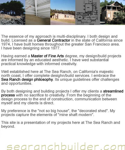 The Sea Ranch Builder