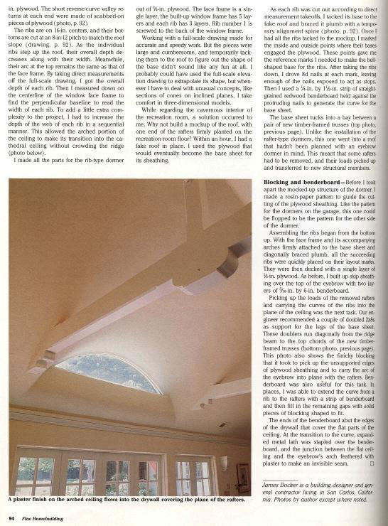 Fine Homebuilding article 'Raising an Eyebrow' page 5